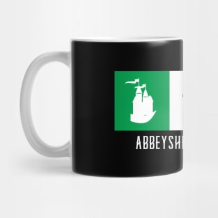 Abbeyshrule Ireland, Gaelic - Irish Flag Mug